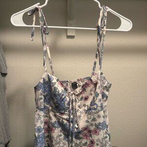 Floral Print Women’s Top